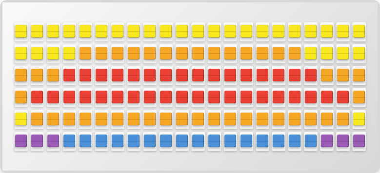 Sun Art on split-flap board